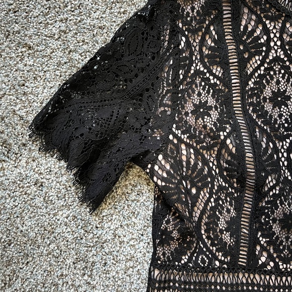 BB Dakota by Steve Madden Black Dress, Size 10, NWT; perfect NewYear's Eve dress - Picture 4 of 16